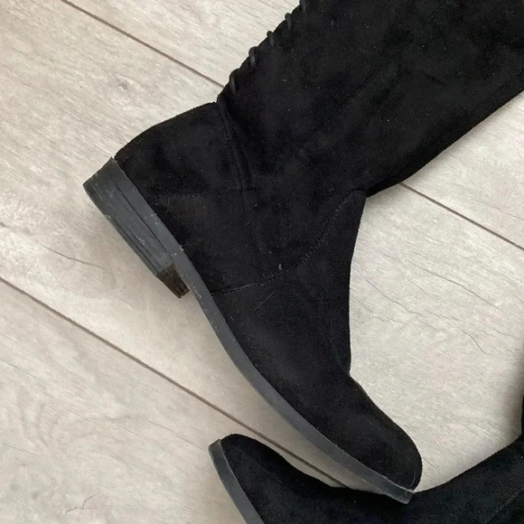 L4L Over The Knee Boots Faux Suede, Size 8.5 - Picture 3 of 5